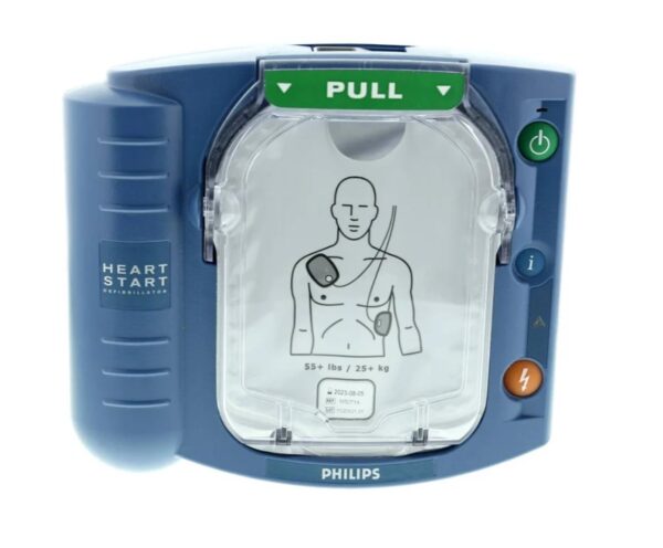 DÉFIBRILLATEUR PHILIPS HEARTSTART HS1 SEMI AUTO
