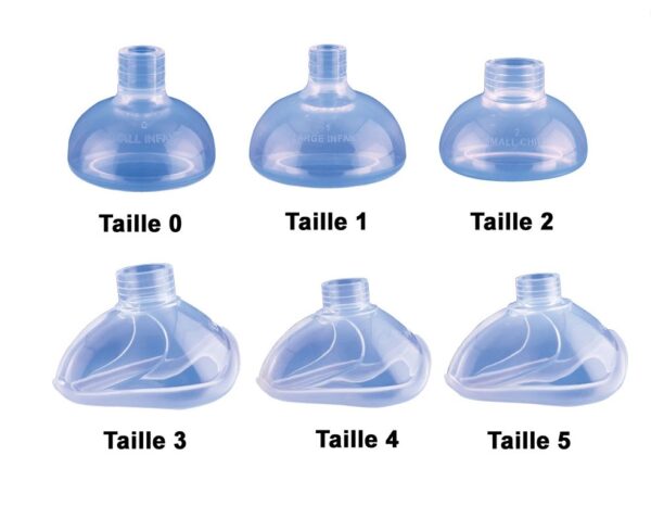 MASQUE POUR INSUFFLATEUR RÉUTILISABLE