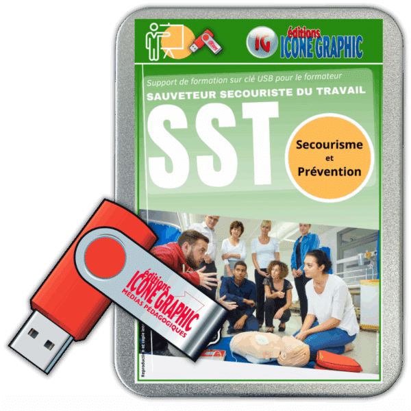 CLÉ USB FORMATEUR : SAUVETEUR SECOURISTE DU TRAVAIL