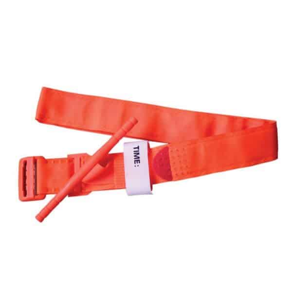 GARROT TOURNIQUET DE FORMATION ORANGE