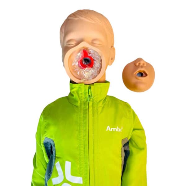 JEU DE PEAUX DE VISAGE AMBU JUNIOR
