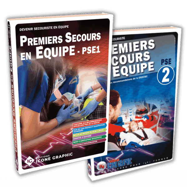 LE LOT DE LIVRES PSE1 & 2